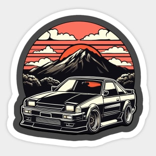 JDM car Japanese Retro Car Racing Drifting Legend Tuning Sticker